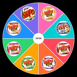 Random Arnotts Shapes Wheel