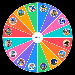 Random Sonic Mobile Games Wheel