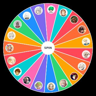 Random Danganronpa RP : La guerre des trois mondes (G. japonais) Wheel