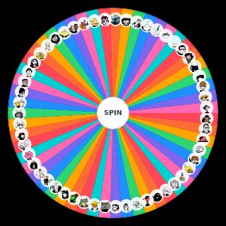 Random Lisa: The Heavenly party members Wheel