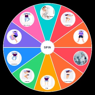 Sleeping Positions Random Generator