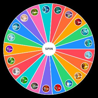 Milkchoco Characters Wheel