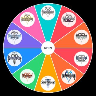 Best Kingdom Hearts Game Wheel