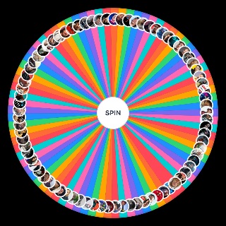 Random rappeur francais Wheel