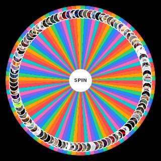 Top 100 rap argentino segun rym (marzo 2025) Wheel