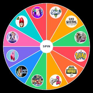 Spin the Wheel: Jeux vidéos