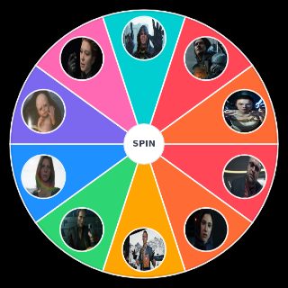 Random Death Stranding Characters Wheel