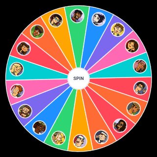 Disventure Camp Season 4 Characters Wheel