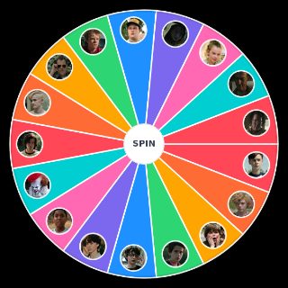 Spin the Wheel: It Characters