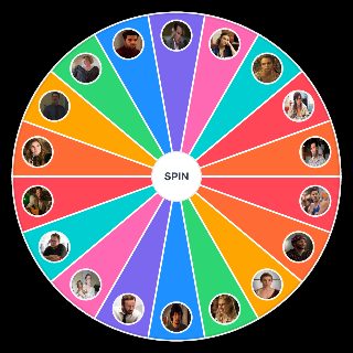 Random HBO ‘Girls’ characters Wheel