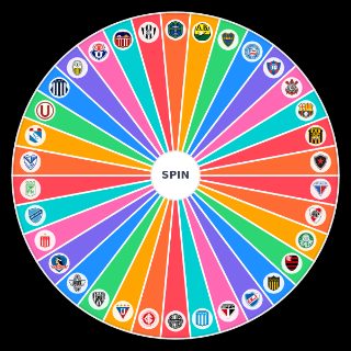 LIBERTADORES 2025 TODOS OS CLUBES Wheel
