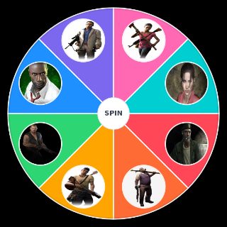 Choose a Random Left 4 dead characters 3