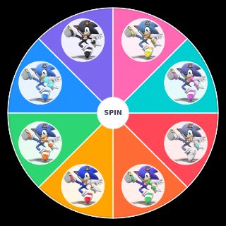 Sonic Alts in Smash Ultimate Random Generator