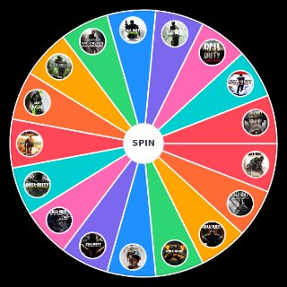 Call of Duty/ Multiplayer games 2009 Wheel