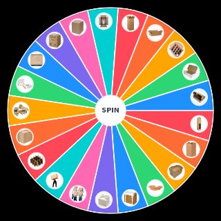 Spin the Wheel: The cardboard box