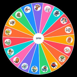 Spin the Wheel: Dog Man Characters