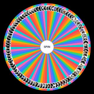 Random Icon 6 Künstler Wheel