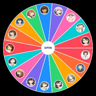 Non Non Biyori Characters Wheel