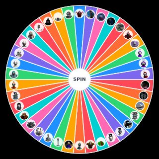 Spin the Wheel: Slendytubbies Characters