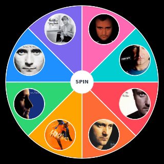 Pick a Random Phil Collins albums