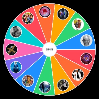 Random Chris Brown Albums Wheel