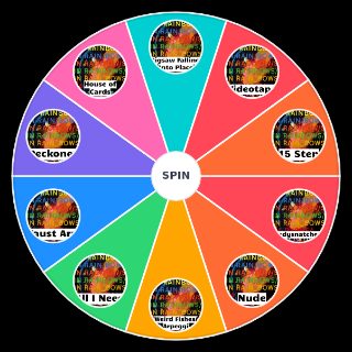 Random In Ranibows Radiohead Wheel