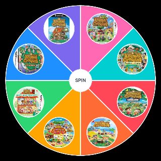 Animal Crossing games Wheel