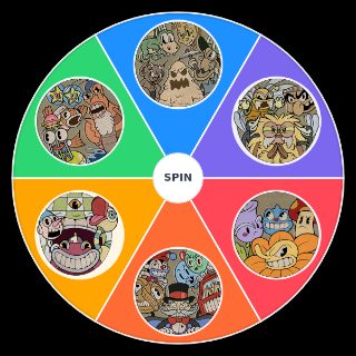 Cuphead Run n' Guns P Wheel
