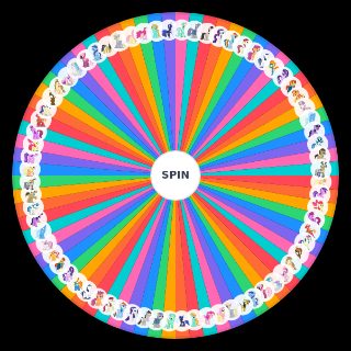 Random My Little Pony Character Wheel