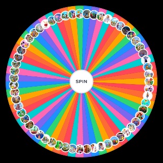 Disney Jr and Nick Jr Shows Wheel