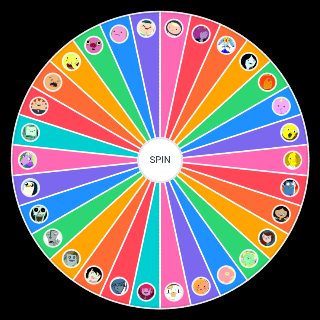 Spin the Wheel: Adventure Time Characters