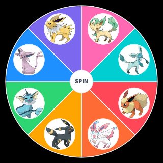 Pick a Random eeveelutions