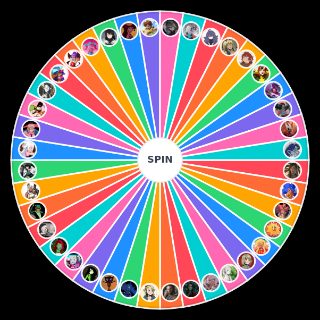Uni's Lovely Favs Wheel
