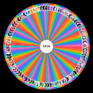 Random Rainbow High Dolls (as of 9/8/22) Wheel