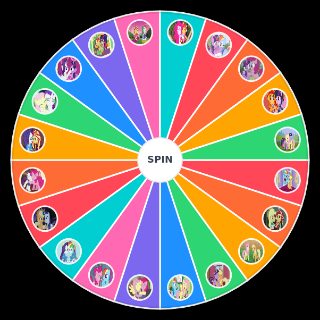 My Little Pony MANE 7 Ships Wheel