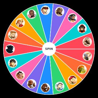 Random Super Street Fighter II Turbo: HD Remix Wheel