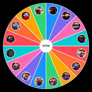 Spin the Wheel: Mario Mascot Costumes