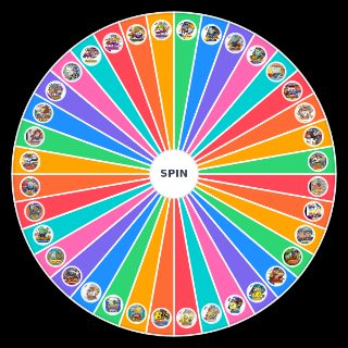 Random Humongous Entertainment Games Wheel