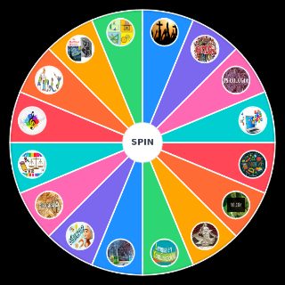Random Materias del Colegio. Wheel