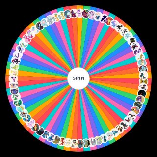 Random My little pony Threats and Villains Wheel