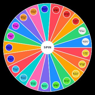 Random Chopin Nocturne Wheel