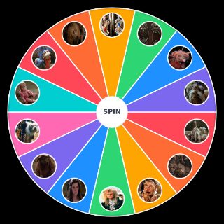 Spin the Wheel: Labyrinth characters