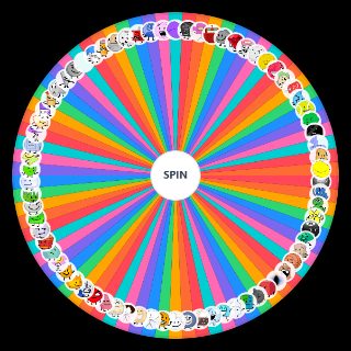 Spin the Wheel: BFDI Characters I Could Beat In A Fight