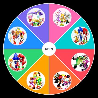 Random Sonic Teams Wheel