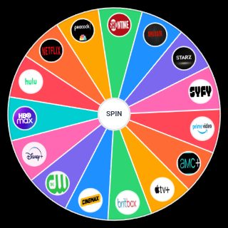 Choose a Random of the most used Streaming services