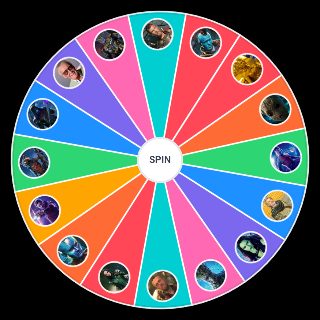 Spin the Wheel: Guardians of the Galaxy Character