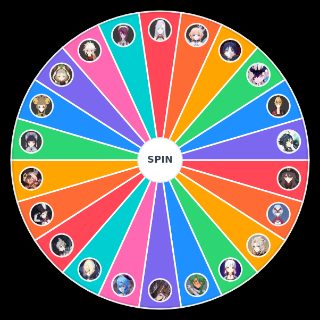 Random Genshin Impact Leak characters Wheel