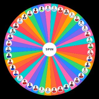 Random Most Impactful Players in The Premier League 2020/21 Season Wheel