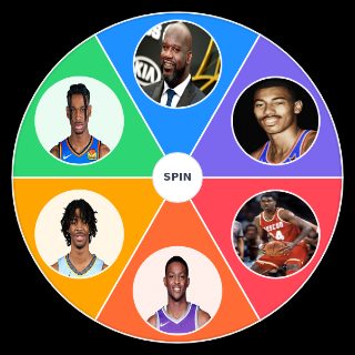 Random Start Bench Cut NBA Wheel