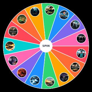 Spin the Wheel: Harry Potter Books and Movies